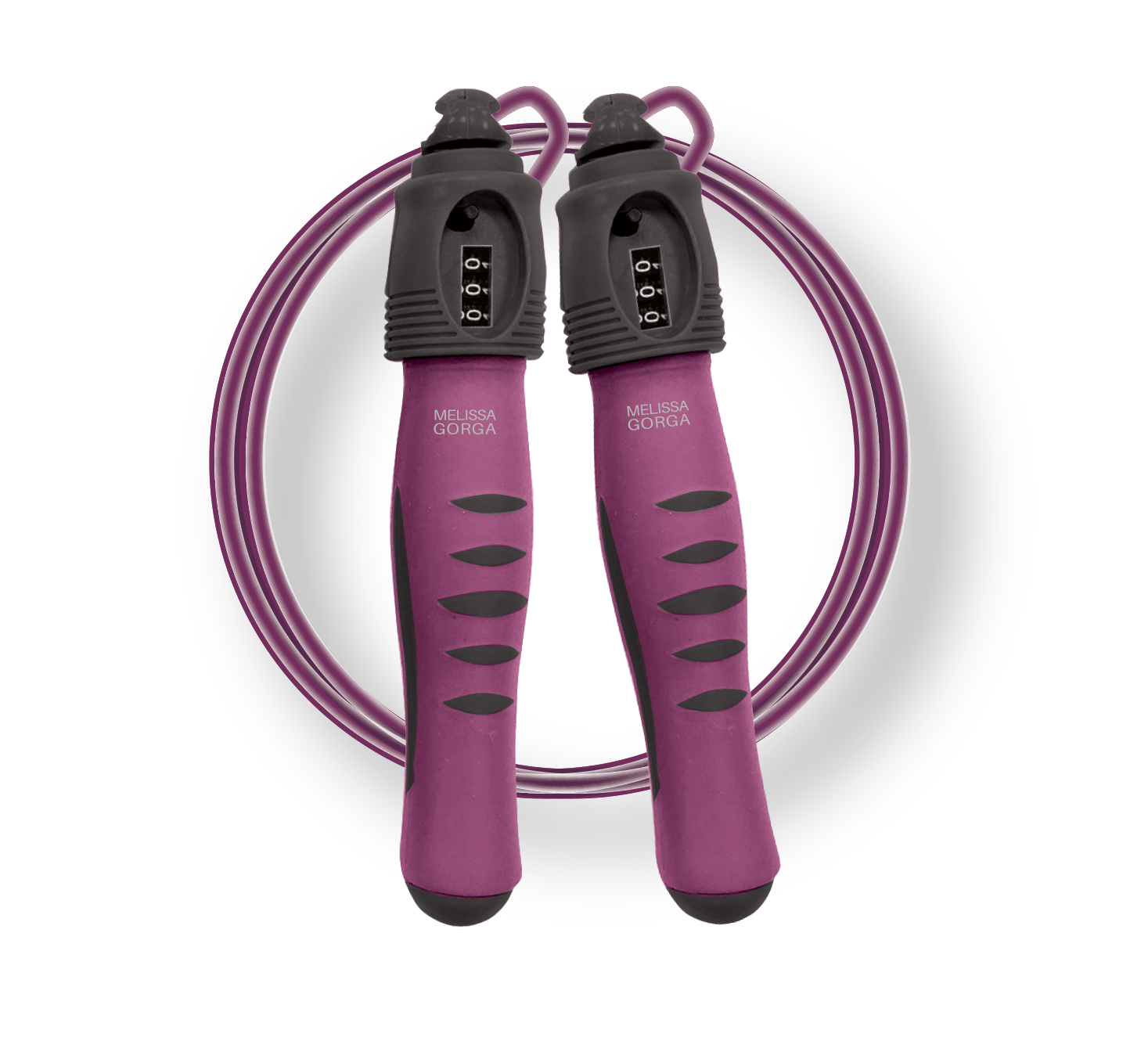 Melissa Gorga Counter Jump Rope Rubber Grip Motag Melissa Gorga Counter Jump Rope Rubber Grip Motag